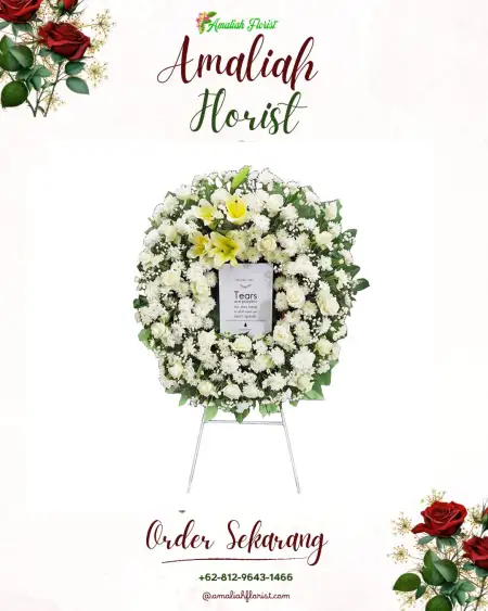 Krans Bunga Duka Sambiharjo