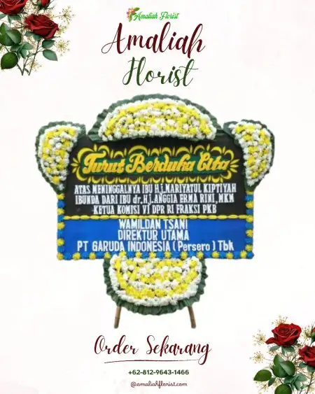 Papan Bunga Duka Sambiharjo